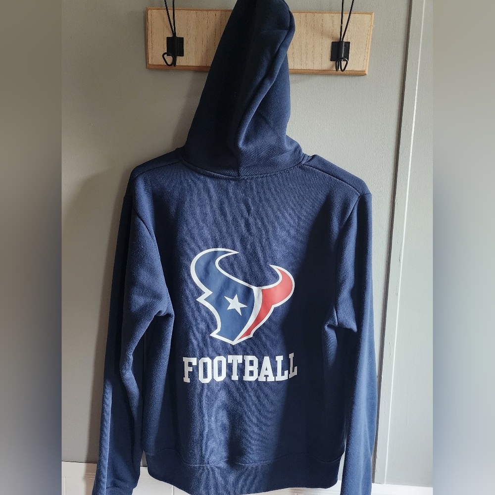 NFL Foco Houston Texans Navy Hoodie NWT